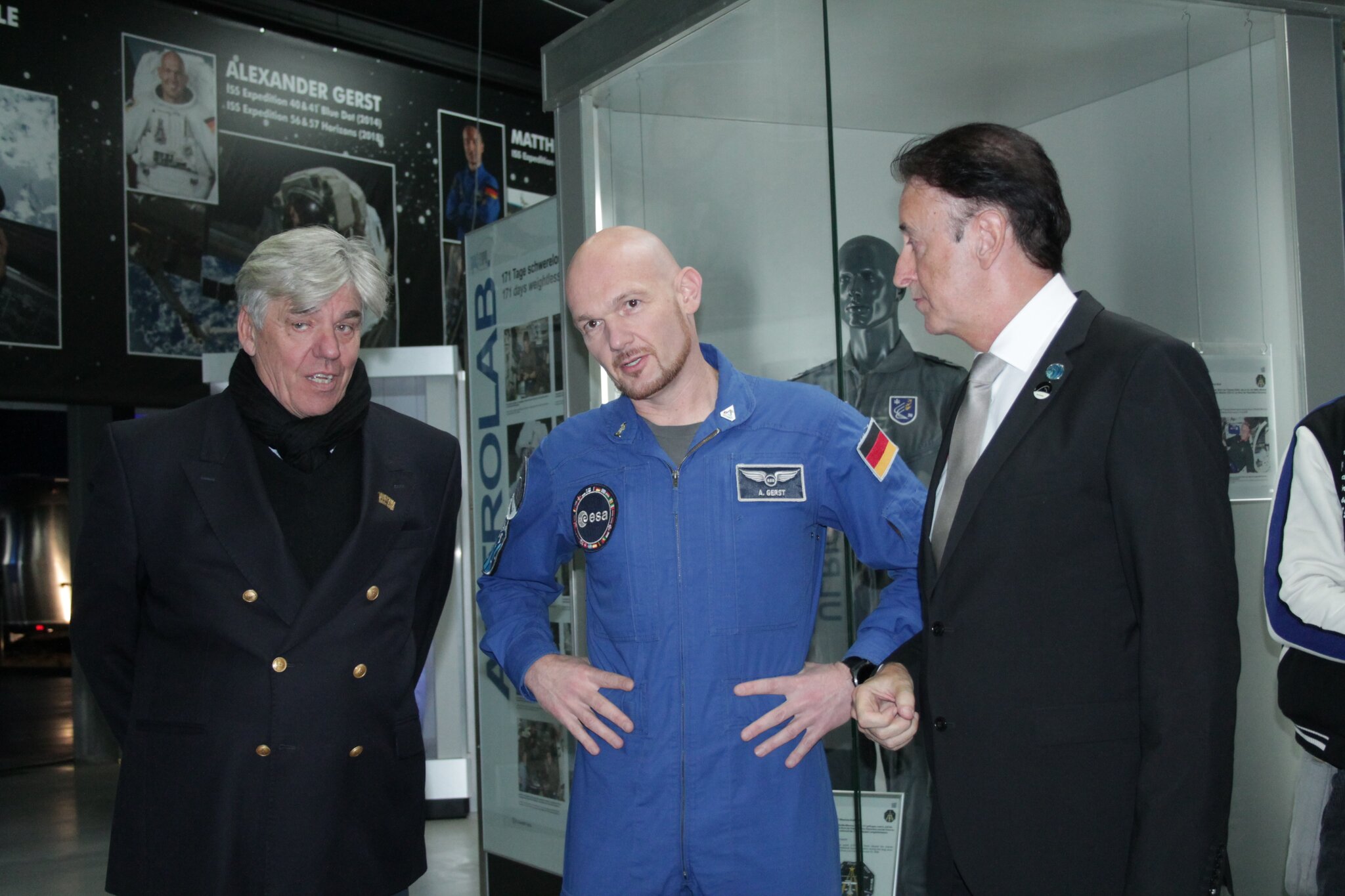 Raumfahrt: Astronaut Alexander Gerst hat seine Ausstellung im Technik ...