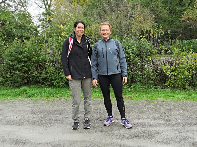 Die beiden Powerfrauen Saskia Helfenfinger-Jeck und Anna Pec-Schmitt | Foto: Brigitte Melder
