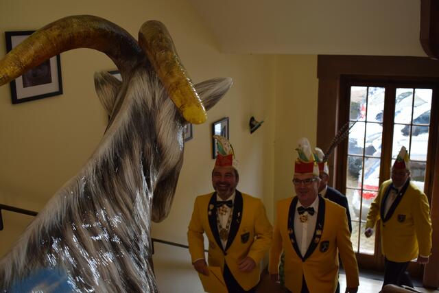 Die Narren nehmen es mit Humor