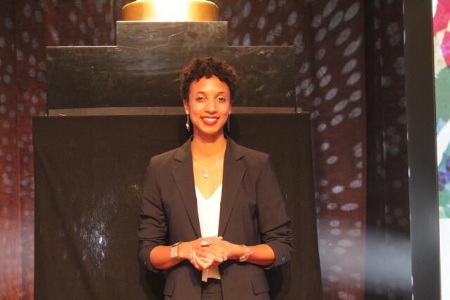 Malaika Mihambo gewann bereits zum vierten Mal den SportAward Rhein-Neckar (Foto Michael Sonnick)