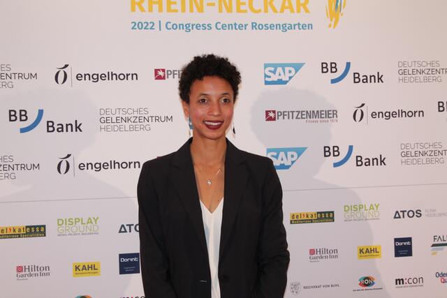 Malaika Mihambo gewann bereits zum vierten Mal den SportAward Rhein-Neckar (Foto Michael Sonnick)