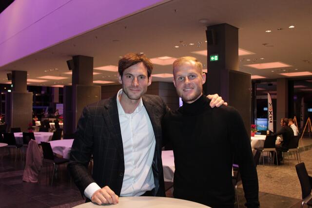 Uwe Gensheimer (links) und Marcel Seegert (Foto Michael Sonnick)