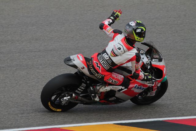 Lukas Tulovic ging 2019 auf der Kalex-KTM vom Kiefer-Team in der Moto2-Klasse an den Start (Foto Michael Sonnick)