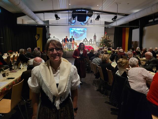 Claudia Walther von der Trachtengruppe