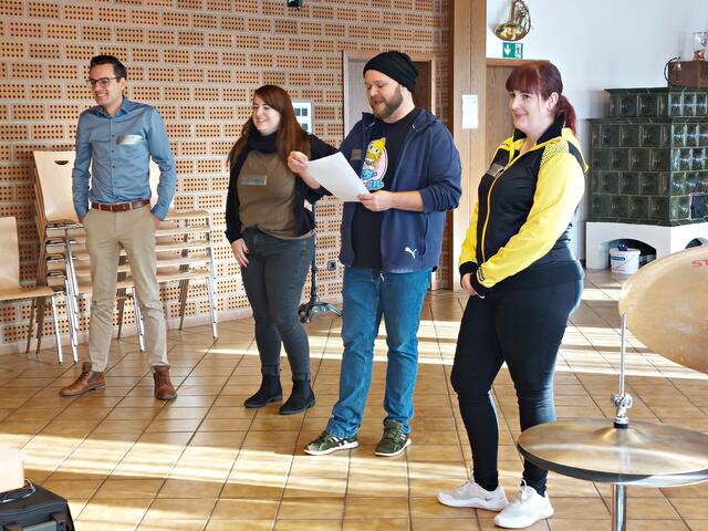 Die vier Jurymitglieder | Foto: Brigitte Melder