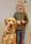 Labradoodle Ulf mit dem kranken Phil