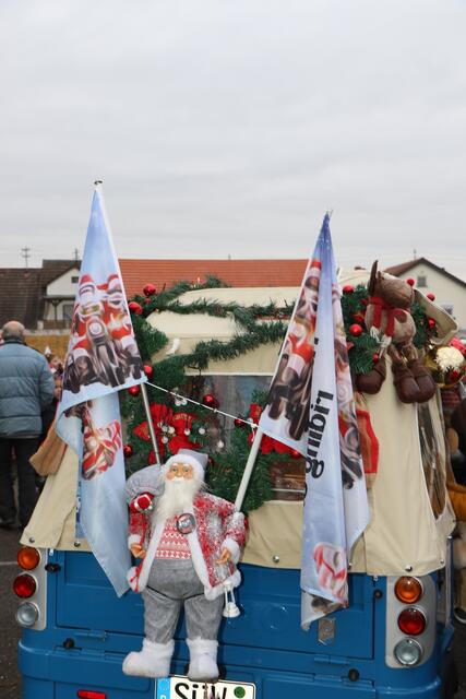 Die Harley Davidson Riding Santas bringen Weihnachtsstimmung in die Südpfalz | Foto: Heike Schwitalla