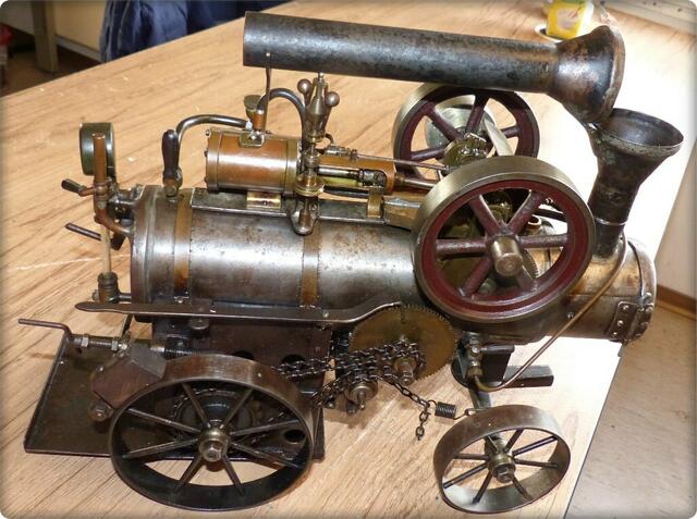 Eine Modell-Dampfmaschine aus den 1940er Jahren | Foto: Hans Benkula