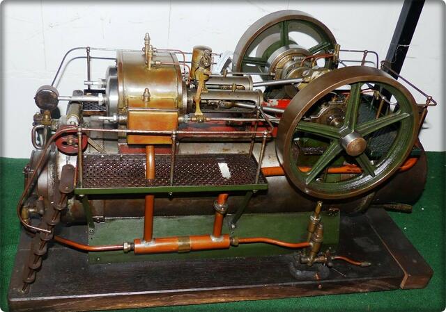 Eine Modell-Dampfmaschine aus den 1940er Jahren | Foto: Hans Benkula