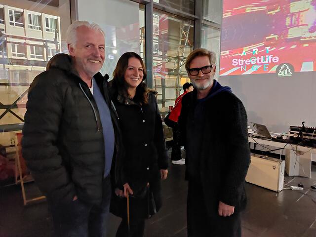 Man kennt sich in LU, Gastro trifft Künstler | Foto: Brigitte Melder