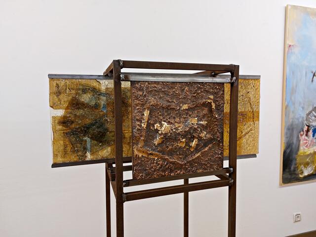 Diese Skulptur stammt von Hartmann | Foto: Brigitte Melder