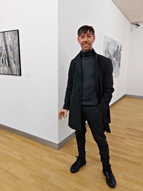 Künstler Ulli Bomans lernte ich kennen  | Foto: Brigitte Melder