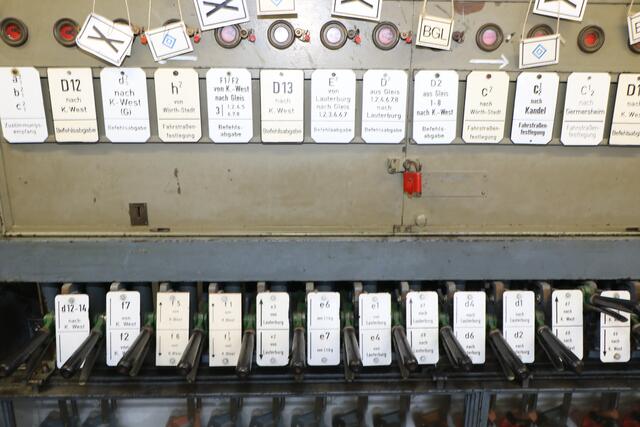 Blick ins alte Wörther Stellwerk | Foto: Heike Schwitalla