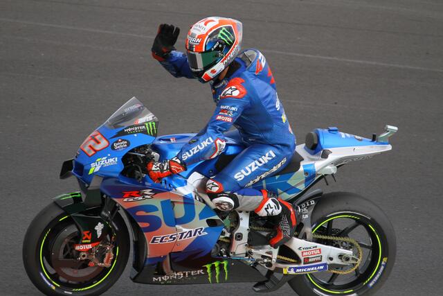 Suzuki verabschiedete sich mit 2 Siegen aus der MotoGP !
Bild: Hartmut Reuschel