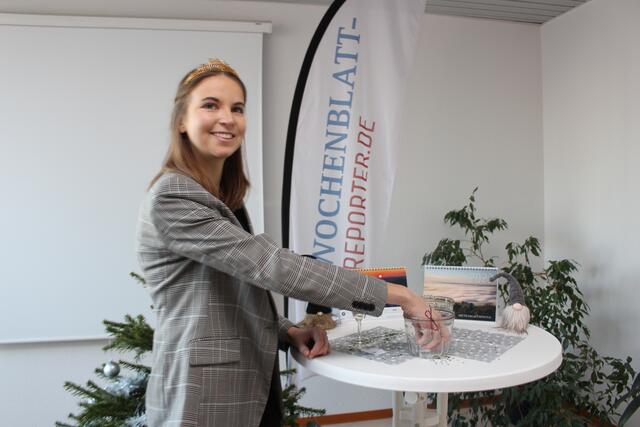 Unsere Glücksfee die Pfälzischen Weinkönigin Lea Baßler