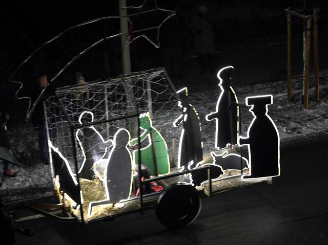 Traktoren südpfälzischer Landwirte im Advent 2022 | Foto: A. Abt