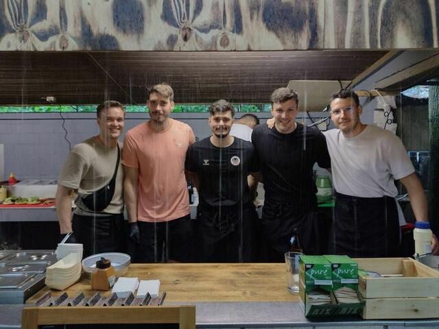 Das Eulen-Team im Naturfreundehaus ,,Behler Haisl