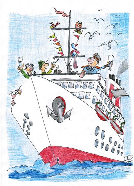 Die Auemer Bühn gibt ab März das neue Stück „Schiff Ahoi“ | Foto: Gesangverein Durlach-Aue