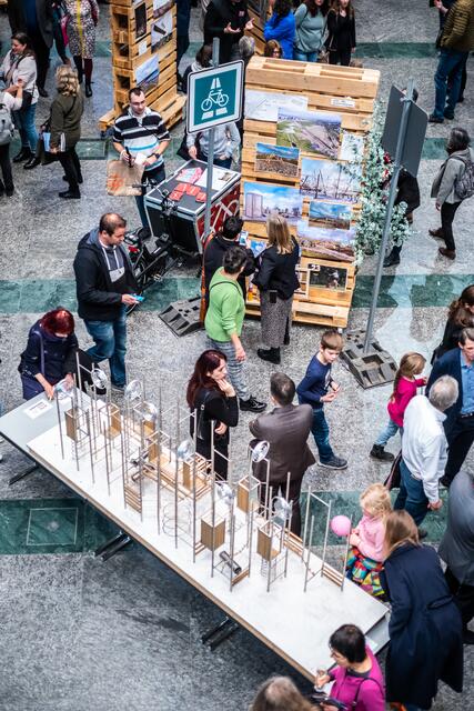 Die Sonderausstellung zur Bundesgartenschau 23 auf der Ebene 0 gab den Besucherinnen und Besuchern dabei einen Ausblick auf das, was sie im BUGA-Jahr erwartet. | Foto: Christian Gaier