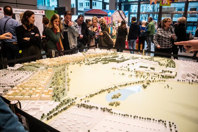 Die Sonderausstellung zur Bundesgartenschau 23 auf der Ebene 0 gab den Besucherinnen und Besuchern dabei einen Ausblick auf das, was sie im BUGA-Jahr erwartet. | Foto: Christian Gaier