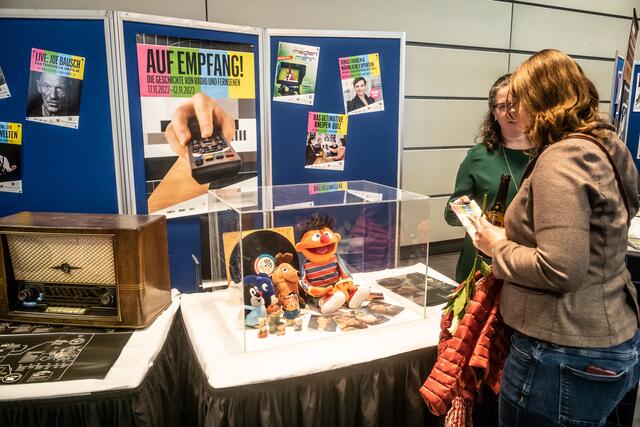 Am Stand des Technoseums. | Foto: Christian Gaier