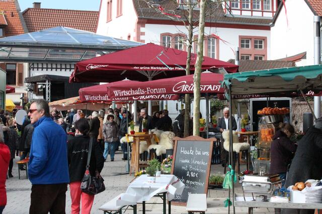 Jubiläum und Rückblick 2023 Zehn Jahre Wochenmarkt in Grünstadt