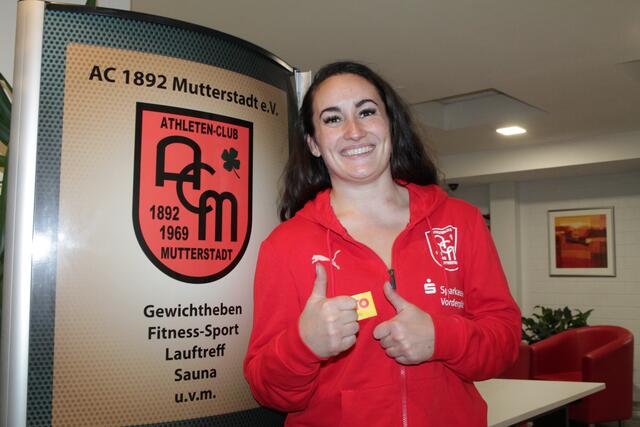 Die Britin Sarah Davies holte für den AC Mutterstadt 136 Punkte (Foto Michael Sonnick)