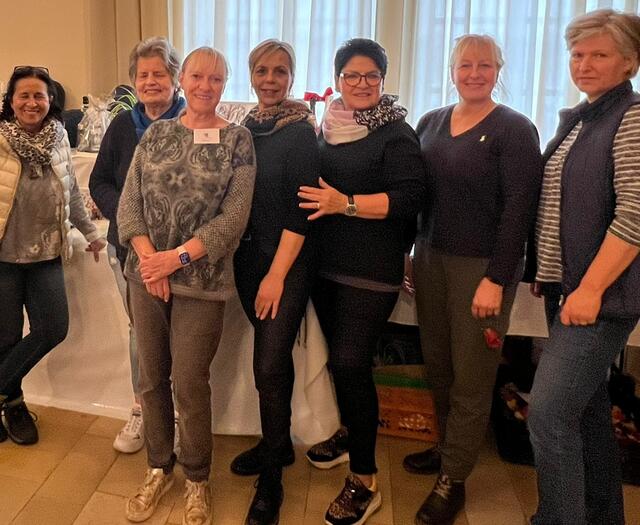 Die Ex-Tollitäten bei der WEFA-Sitzung am 15. Januar in der Fruchthalle | Foto: Anita Anspach-Olfers