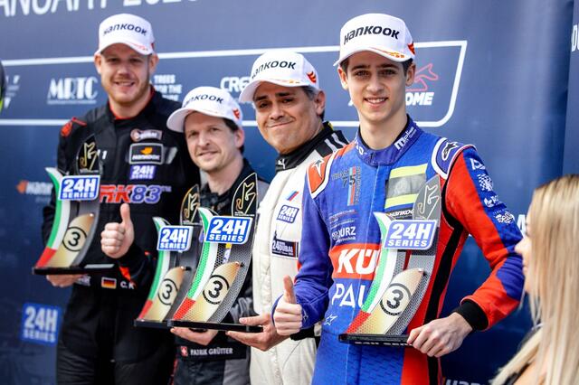 Christoph Krombach, Patrik Grütter, Benito Tagle und Daniel Gregor (von links)