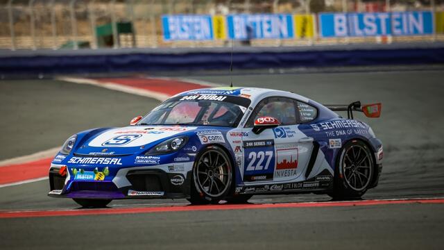 Daniel Gregor fuhr im Porsche die schnellste Runde des Fahrer-Quartetts