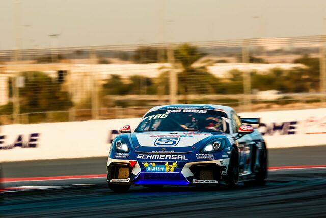 Der Porsche Cayman GT4 Clubsport (Typ 982) wurde vom Team Sorg Rennsport eingesetzt