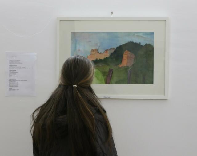 Die Ausstellung „Dreierlei Malerei“ ist bis 10. März immer montags bis donnerstags von 10 bis 17 Uhr und Freitag von 10 bis 13 Uhr geöffnet | Foto: Heike Schwitalla