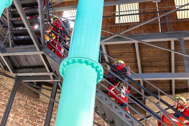 Aufstieg zur Spitze des Mannheimer Wasserturms. | Foto: Christian Gaier