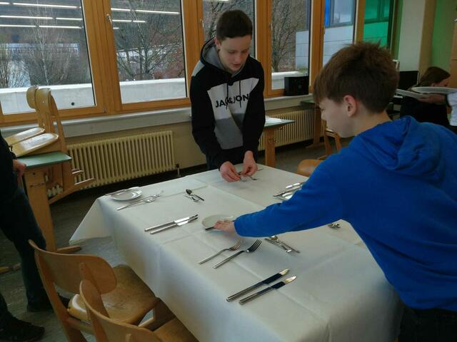 Tisch-Wettbewerb | Foto: Realschule plus Annweiler