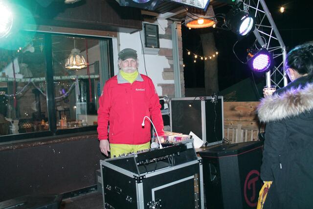Der DJ vom Behler Haisl sorgte für gute Stimmung (Foto Michael Sonnick)
