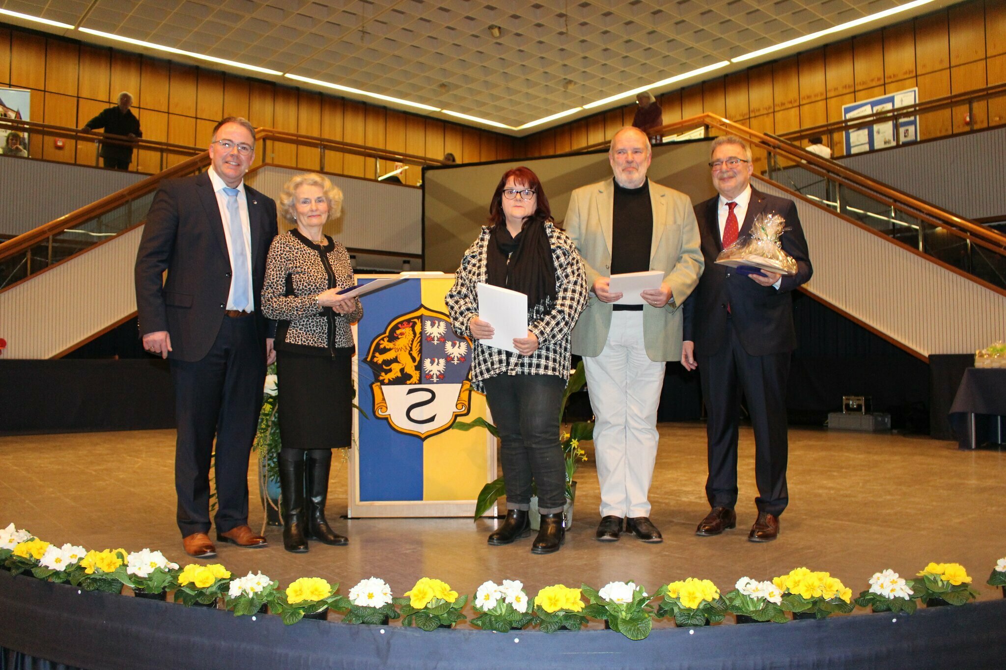 Isolde RaudszusNothdurfter, Edgar Römelt, Thomas Stumpf und Manuela