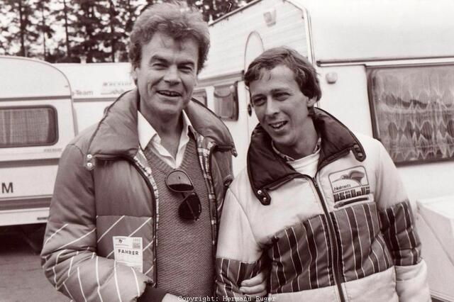 Dieter Braun und Karl-Thomas Grässel (rechts) Foto Hermann Rüger