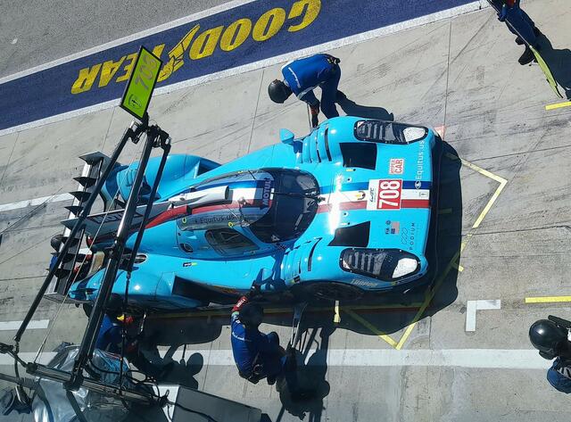Ein Exot unter den Rennwagen in der WEC ist der SCG007-LMH des amerikanischen Millionärs James Glickenhaus. Bild:Reuschel (moto-foto)