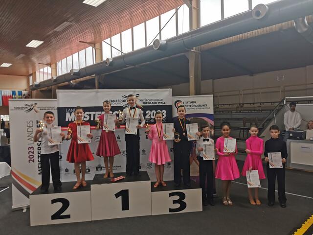Alissa Müller und Niklas Kaiser erreichten den dritten Platz | Foto: TSC Landau