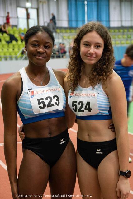 vlnr: Sevetlana Da Silva und Marei Frech | Foto: Jochen Kainz