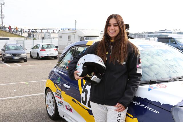 Rallye-Beifahrerin Lisa Kiefer aus Speyer (Foto Thomas Haas)