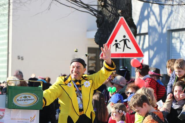 Fasnachtsumzug in Jockgrim 2023 | Foto: Heike Schwitalla