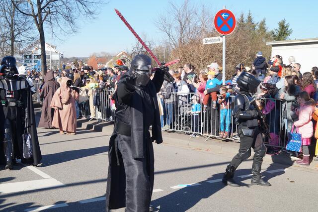 Die 501st Legion war wieder mit dabei. Kylo Ren zeigt, dass die Macht mit ihm ist.