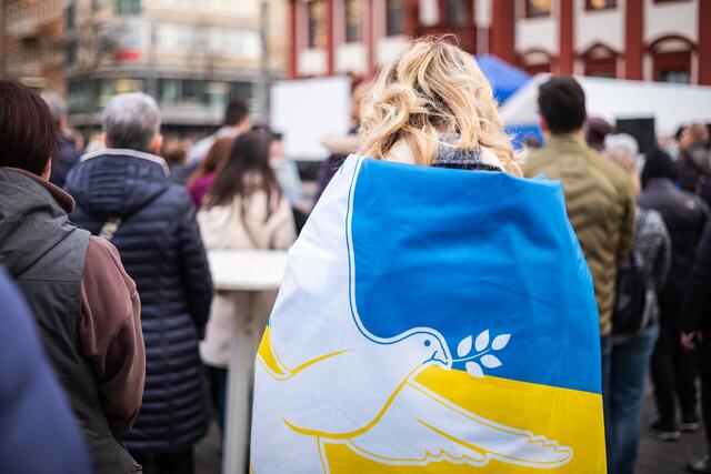 Die Hoffnung auf Frieden ...  | Foto: Christian Gaier 