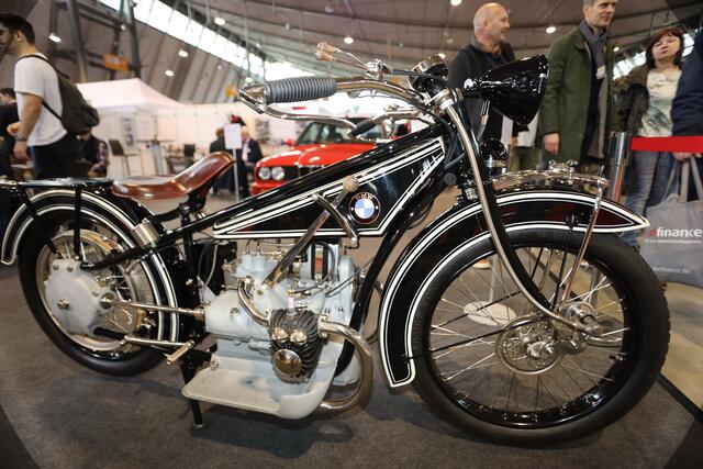 Die BMW R 23 war das erste von BMW gebaute Motorrad.
Bild: Reuschel ( moto-foto ) 