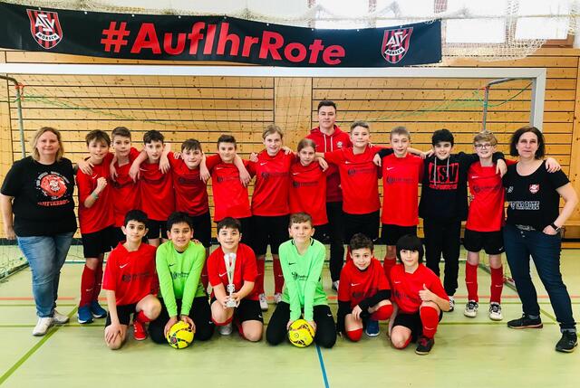 Die D Jugend Foto: ASV Mörsch