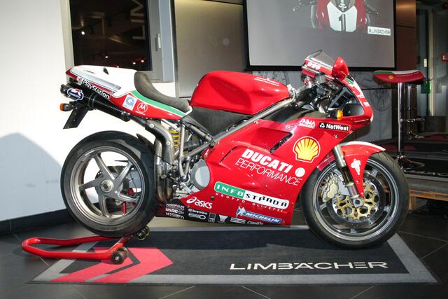 Die Superbike-Ducati (Foto Michael Sonnick)