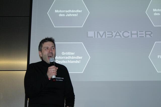 Klaus Limbächer erzählte die "Limbächer Story" (Foto Michael Sonnick)