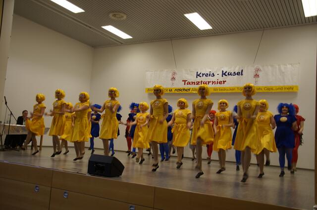 Die Sternschnuppen des KV Kusel mit ihrer Performance „Kampf der Gefühle“