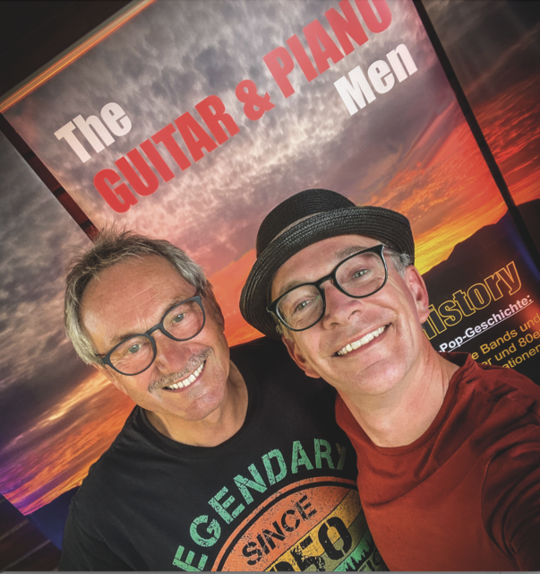 Toru de Kneip: Gute-Laune-Musik mit  dem Duo „The Guitar &amp; Piano Men“ mit Edgar Zimmermann und Bernd Camin im Kunigunde. | Foto: Palatina-Concerts